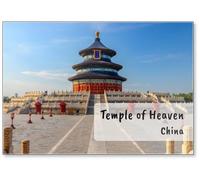 Beijing, China at The Historic Temple of Heaven, Fridge Magnet