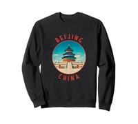 Beijing China Retro Distressed Circle Sweatshirt