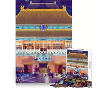 Beijing Imperial City Jigsaw 1000 Pieces for Teenagers Reasoning Skill Serene Escape Sharp Cut Thoughtful Gift (38x26cm)