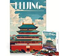 Beijing Splendor Jigsaws 1000 Pieces for Adults Focus Enhance Stress Relief Fun Smooth Cut Festive Gift (38x26cm)