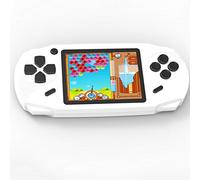 Beijue 16 Bit Handheld Games for Kids Adults 3.0'' Large Screen Preloaded 100 HD Classic Retro Video Games no Need WiFi USB Rechargeable Seniors Electronic Game Player Birthday Xmas Present (White)