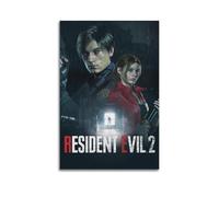 BEIKOMY Resident Evil 4Oil Painting Art Poster Landscape Poster Cartoon Character Game Painting Canvas Painting Oil Painting20x30inch(50x75cm) Unframe-style-3