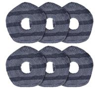 BeiLan 6 Pack Mop Pads Replacement Compatible with Eufy X10 Pro Omni / X9 Pro Robot Vacuums, Robot Mopping Cloth Pad, Washable and Reusable Pad