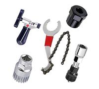 BeiLan Mountain Bike Repair Tool Kit - Bicycle Chain Cutter, Chain Remover, Freewheel Remover, Crank Puller