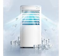 BeiLiHe Portable Air Cooler with 3 Speeds Cooling Fan & 2 Ice Boxes, Evaporative Oscillation Air Cooler, 9m/s High Wind Speed, for Home or Office Use (Color : White)