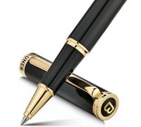 BEILUNER Luxury Rollerball Pen,24K Gold Trim,Noble and Elegant Designs,Schneider Ink Refill, Best Roller Ball Pen Gift Set for Men & Women, Professional, Executive Office, Nice Pens