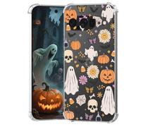 BEIMEITU for Google Pixel 11 Case Halloween Ghost Pumpkin, Cute Butterfly Spider Web Design Women Girls Shockproof Soft TPU Cell Phone Case for Google Pixel 11 Kids Clear