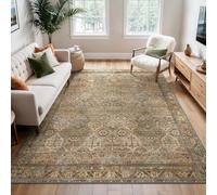 BEIMO Large Rug 200x290cm Green Washable Non-Slip Living Room