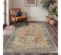 BEIMO Washable Rug 120x170cm Non-Slip Boho Area Rug for Living Room Bedroom