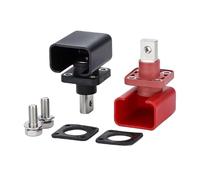 Beimus 200A Strong Copper Battery Terminal Connector with Plating Simple Installs for Lithium Energy Storage Systems Copper Battery Link