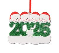 Beimus 3. Handcrafted Snowman Couple Resin Christmas Decoration Hanging Ornament For Year-Round Home Celebrations Couple Snowman Hanging Decoration For Christmas Tree