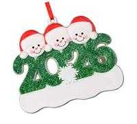 Beimus 3. Handcrafted Snowman Couple Resin Christmas Decoration Hanging Ornament For Year-Round Home Celebrations Couple Snowman Hanging Decoration For Christmas Tree
