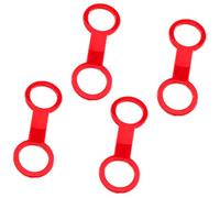 Beimus 4Pcs Diving Tube Holder Retainer Clip Universals Clip Snorkels Strap Keeper Tube Holder Attachments Easy Use Silicone Snorkels Strap Keeper