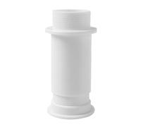 Beimus ABS Marine Through Hull Drain Fitting Adjustable 2-4.5 Inch for Yacht Cabin Bilge Water Discharge Drain Outlet ABS Construction Through Hull Fitting for Efficient Bilge Water Removal on Yachts