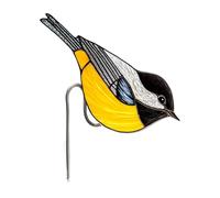 Beimus Bird Acrylic Desktop Decoration Enhancing Natural Professional Work Environment Planter Decoration Tabletop Planter Base