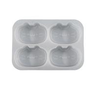 Beimus Cats Cheese Toy Molds Animal Stress Relief Toy Resin Molds Squeezing Stretch Toy Silicone Molds
