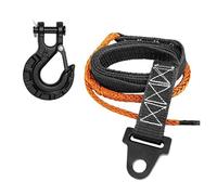 Beimus Duty Snow Plow Lift Belt with 1/4 Inch Slip Hook Strong Polyester Metal Winch Strap for Standard & Wide Winches Replacements Plow Belt