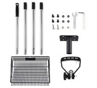 Beimus Ergonomic Chicken Poop Scooper With Rakes Attachment For Efficient Poultry Chicken Poops Cleaning In Coops And Home Poultry Waste Management Tool