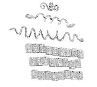 Beimus Ethnic Styles Spirals Dreadlock Hair Clip Set Unique Hairstyles Hair Clip for Unique