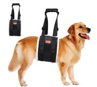 Beimus Foldable Dog Strap Ergonomic Handle Adjustable Pet Walking Aid For Travel Hiking Adventures Adjustable Dog Leash For Walking