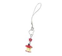 Beimus Fruit Key Ornament Unique Hanging Decors Delicate Fish Pendant Key Adornment Stylish Bag Charm for Various