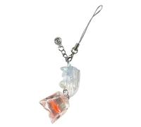 Beimus Fruit Key Ornament Unique Hanging Decors Delicate Fish Pendant Key Adornment Stylish Bag Charm for Various