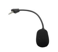 Beimus Game Mic Replacement For Cloud Headsets 3.5mm Microphones Boom With Cover Noise Cancelling Headsets Mics