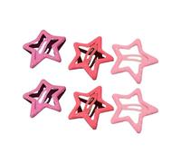 Beimus Hair Claw Clips,Set of 6 Hollow Star Hairpins Hair Clip Hairpin Hair Clip Hairpin Hair Barrette Headwear Hair Pin for Girls