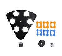 Beimus MultiFunctional Microphone Storage Stand Tray Shockproof Stage Multi Mic Holder for Stage and Studio Use