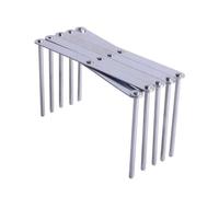 Beimus Pan Lid Rack Pan Lid Retractable Foldable Stainless Steel Plate Dish Stand Kitchen Tableware Storage Shelf