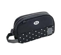 Beimus Pencil Case Practical Fold Out Fabric Pen Organizers Holder Dots Design Stores Multiple Writing Instruments Securely Korean Dot Pencil Bag