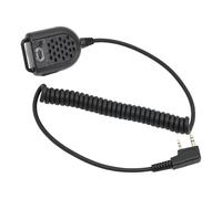 Beimus Portable Easy to Use 2 Pin Handheld Speakers Microphone for UV5R 888S Enhancing Outdoor Event Patrol Radio Communication Portable Handheld Speakers Microphone