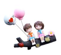 Beimus Romance Couple Car Ornament Resin Dashboard Decors Creative Auto Interior Accessory Heartwarming Present for Loved 1 Tree Branch Car Ornament