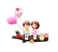 Beimus Romance Couple Car Ornament Resin Dashboard Decors Creative Auto Interior Accessory Heartwarming Present for Loved 1 Tree Branch Car Ornament