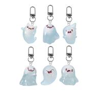 Beimus Set of 6 Glowing Specter Keychain Phantoms Pendant Keyring Backpack Charm Bag Accessory