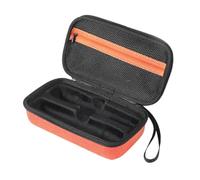 Beimus Storage Case for Wireless Microphone Portable Double Mic Travel Carrying Case Splashproof Hard Shell