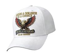 Beimus Stylish Themed Sun Hat Celebrating Honored Service Features Comfortable Fabric Headgear for Various Occasion Casual Hat