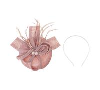 Beimus Stylish Vintage Design Headwear Unique Handmade Headpiece Fascinator For Horse Race Festivals And Teas Party Outfits Comfortable All Day Wear Fascinator