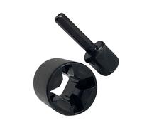 Beimus Trailer Jacking Socket Adapter for Electric Impacts Wrenches Universally Car Tire Removal Tool with Steel Construction Motorhome Jacking Socket Attachment