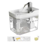 Beimus USB Propelled Quiet Fan Puss Water Spring Automatic Circulating Screened Imbibing Bowl for Small Animals USB Pet Water Spring