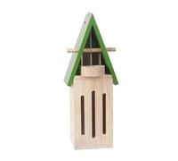 Beimus Weatherproof Butterfly House With Feeding Station Natural Wood Garden Habitat For Wildlife Protections Garden Hanging Butterfly Feeder Habitat