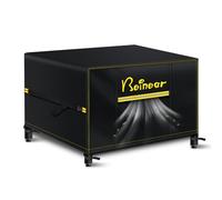 Beinear Garden Furniture Cover Waterproof Square 150 x 150 x 72 cm, Outdoor Patio Rattan Sofa Table and Chair Set Cover with Air Vent, Windproof Buckles, Anti UV/Tear 420D Oxford Fabric