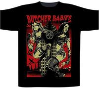 BEINENG Butcher Babies 'Tower of Power' Short Sleeve T Shirt Black 3XL