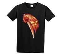 BEINENG Eyess Halloween Slasher Michael Myers Costume Adult & Top Men's Retro T-Shirt Black S