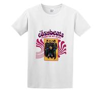 BEINENG Goldfish Youth Heart The Easybeats T Shirt Men Tops Tee White M