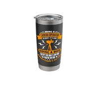 Being A Camera Operator is Easy Movie Maker Camera Operator Stainless Steel Insulated Tumbler