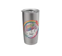 Being A Colorguard Senior School Band Member Colorguard Stainless Steel Insulated Tumbler