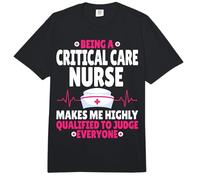 Being a Critical Care Nurse Intensive Care Nursing Gifts Comfort Colors Adult Heavyweight T-Shirt