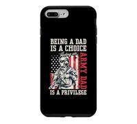 Being A Dad Is A Choice Being An Army Dad Is A Privilege US Case for iPhone 7 Plus/8 Plus