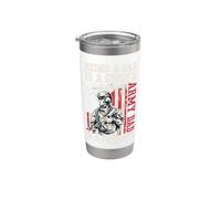 Being A Dad is A Choice Being an Army Dad is A Privilege US Stainless Steel Insulated Tumbler